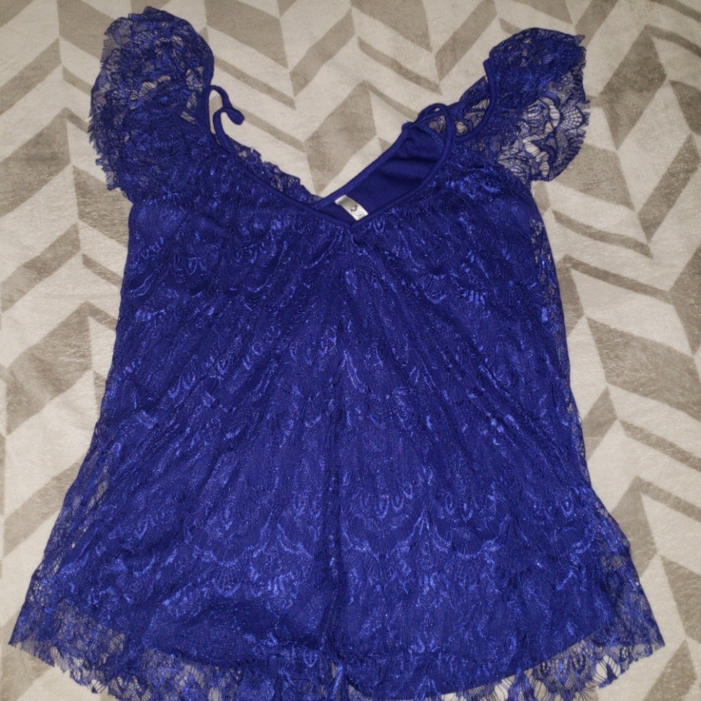 ***SOLD***Blue Top